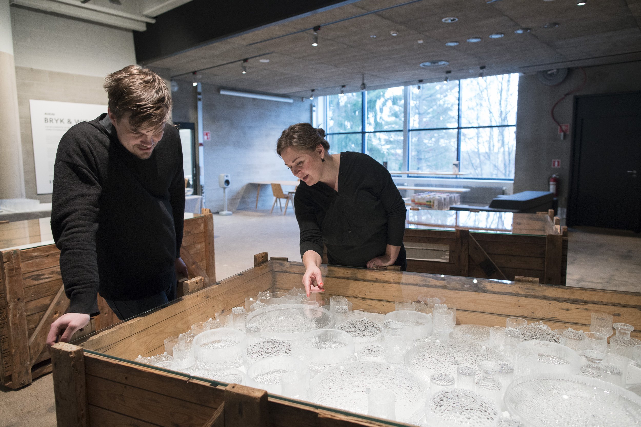 Bryk & Wirkkala: Visible Storage exhibition at EMMA